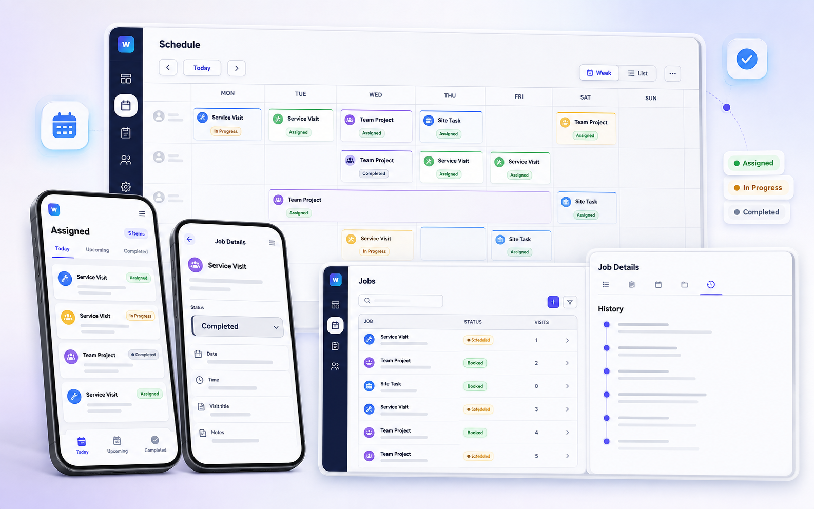 Workerex Dashboard overview